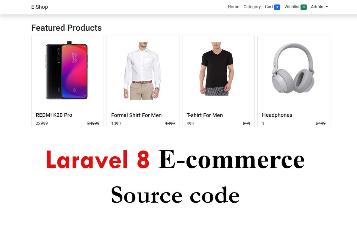 Laravel 8 Ecommerce