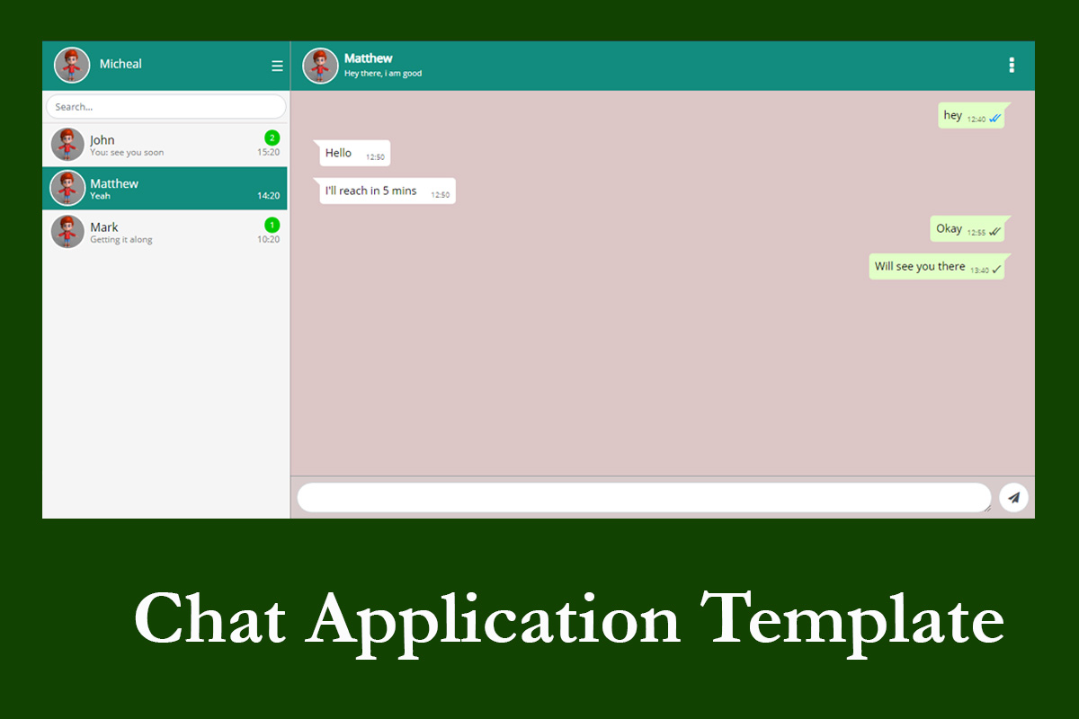 Chat Application Template - WhatsApp Clone